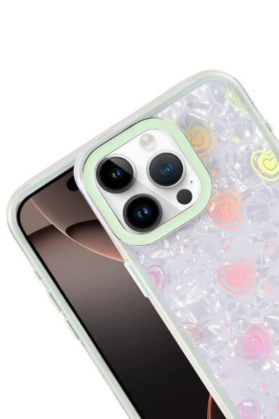 Newface Apple iPhone 11 Lumi Desenli Kapak - Açık Mavi resmi