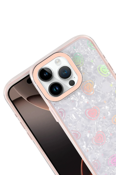 Newface Apple iPhone 11 Lumi Desenli Kapak - Pembe resmi