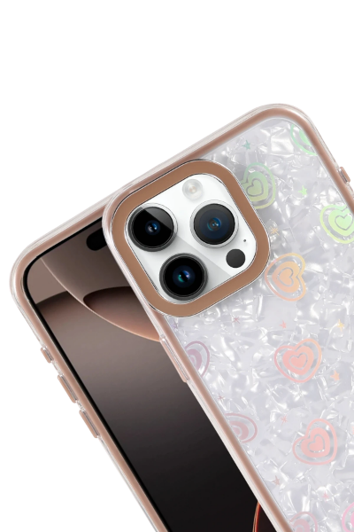 Newface Apple iPhone 11 Lumi Desenli Kapak - Çöl Titanyum resmi