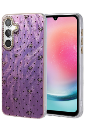 Newface Samsung Galaxy A24 4G Kılıf Blade Aynalı Desenli Kapak - Desen 2 resmi