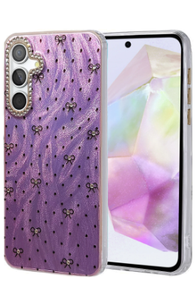 Newface Samsung Galaxy A35 5G Kılıf Blade Aynalı Desenli Kapak - Desen 2 resmi