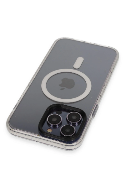 Joko iPhone 14 Pro Max Kılıf Tigra Magsafe Kapak - Beyaz resmi