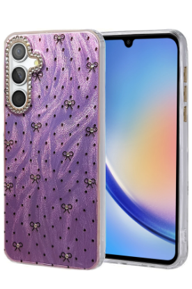 Newface Samsung Galaxy A34 5G Kılıf Blade Aynalı Desenli Kapak - Desen 2 resmi