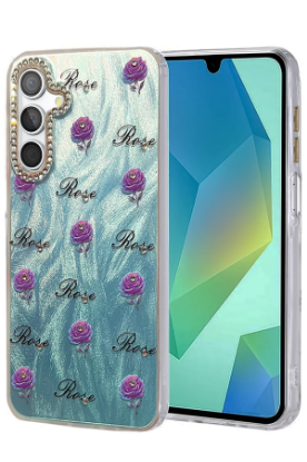 Newface Samsung Galaxy A55 5G Kılıf Blade Aynalı Desenli Kapak - Desen 9 resmi