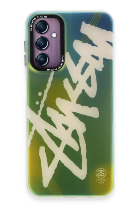 Newface Samsung Galaxy A24 4G Kılıf Estoril Desenli Kapak - Estoril - 2 resmi