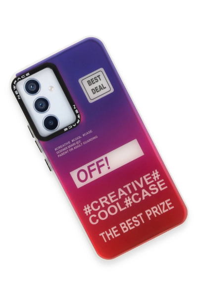 Newface Samsung Galaxy A54 5G Kılıf Estoril Desenli Kapak - Estoril - 9 resmi