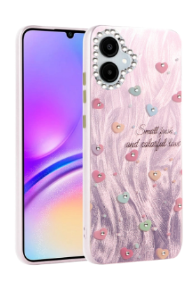 Newface Samsung Galaxy A06 Kılıf Blade Aynalı Desenli Kapak - Desen 8 resmi