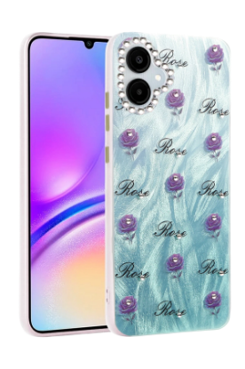 Newface Samsung Galaxy A06 Kılıf Blade Aynalı Desenli Kapak - Desen 9 resmi