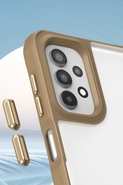 Newface Samsung Galaxy A32 Kılıf Penta Silikon Kılıf - Lacivert resmi