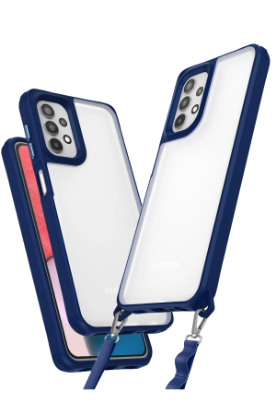 Newface Samsung Galaxy A52 Kılıf Penta Silikon Kılıf - Lacivert resmi