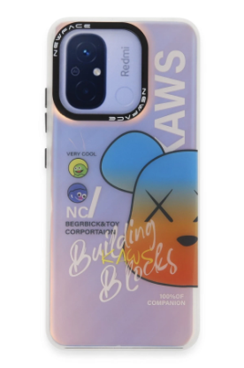 Newface Xiaomi Redmi 12C Kılıf Estoril Desenli Kapak - Estoril - 6 resmi