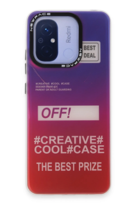 Newface Xiaomi Redmi 12C Kılıf Estoril Desenli Kapak - Estoril - 9 resmi