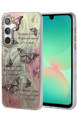 Newface Samsung Galaxy A26 Kılıf Blade Aynalı Desenli Kapak - Desen 6 resmi