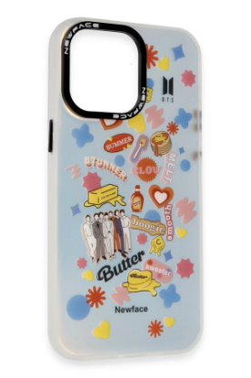 Newface iPhone 13 Pro Kılıf Estoril Desenli Kapak - Estoril - 16 resmi
