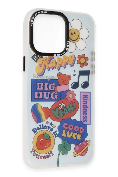 Newface iPhone 13 Pro Kılıf Estoril Desenli Kapak - Estoril - 15 resmi