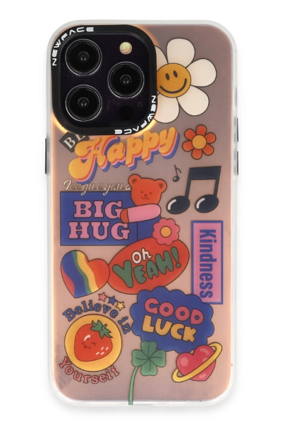 Newface iPhone 13 Pro Kılıf Estoril Desenli Kapak - Estoril - 15 resmi