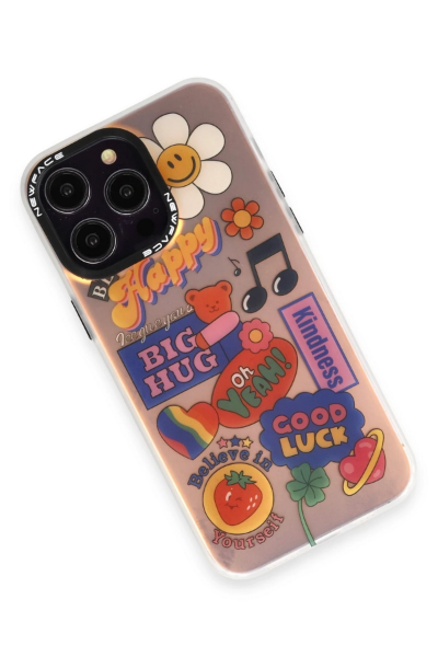 Newface iPhone 13 Pro Kılıf Estoril Desenli Kapak - Estoril - 15 resmi