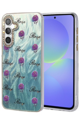 Newface Samsung Galaxy A36 Kılıf Blade Aynalı Desenli Kapak - Desen 9 resmi