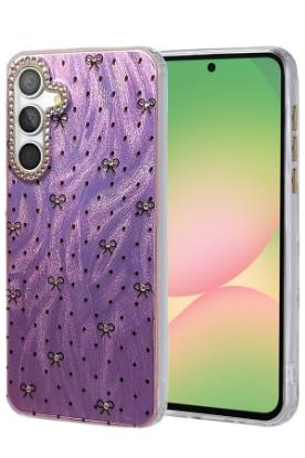 Newface Samsung Galaxy A56 Kılıf Blade Aynalı Desenli Kapak - Desen 2 resmi