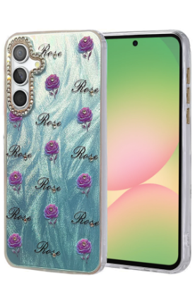 Newface Samsung Galaxy A56 Kılıf Blade Aynalı Desenli Kapak - Desen 9 resmi