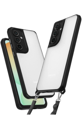 Newface Samsung Galaxy A55 5G Kılıf Penta Silikon Kılıf - Siyah resmi