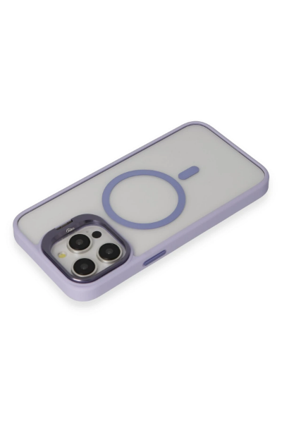 Joko iPhone 14 Pro Kılıf Roblox Lens Magsafe Standlı Kapak - Lila resmi