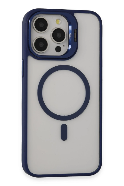 Joko iPhone 14 Pro Max Kılıf Roblox Lens Magsafe Standlı Kapak - Lacivert resmi