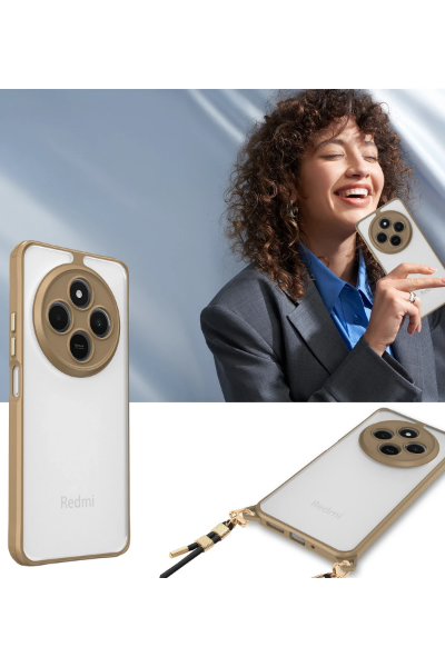Newface Xiaomi Redmi 14C Kılıf Penta Silikon Kılıf - Titan Gri resmi