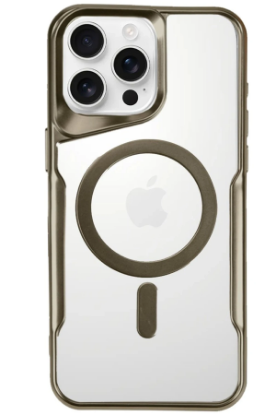 Newface iPhone 16 Pro Max Kılıf Boyi Magsafe Silikon Kapak - Çöl Titanyum resmi