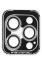 Joko iPhone 15 Pro Max PVD Metal Kamera Lens - Gümüş resmi