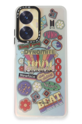 Newface Realme C55 Kılıf Estoril Desenli Kapak - Estoril - 14 resmi