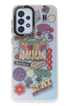 Newface Samsung Galaxy A33 5G Kılıf Estoril Desenli Kapak - Estoril - 14 resmi