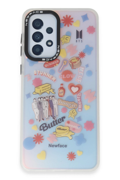 Newface Samsung Galaxy A33 5G Kılıf Estoril Desenli Kapak - Estoril - 16 resmi