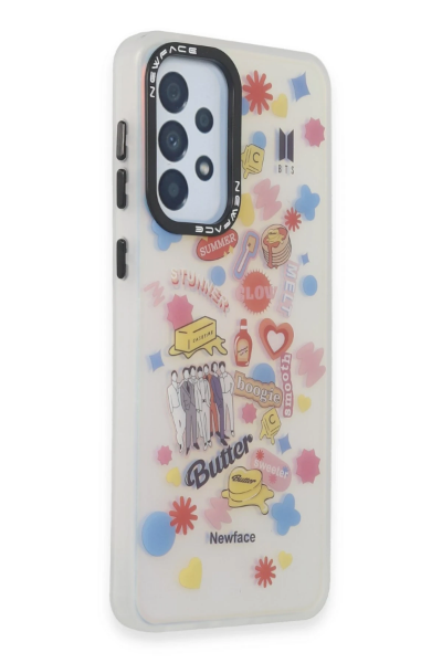 Newface Samsung Galaxy A33 5G Kılıf Estoril Desenli Kapak - Estoril - 16 resmi