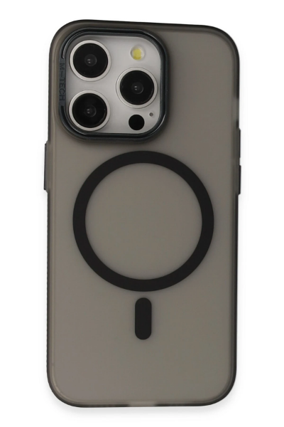 Joko iPhone 14 Pro Frost Standlı Magsafe Kapak - Siyah resmi