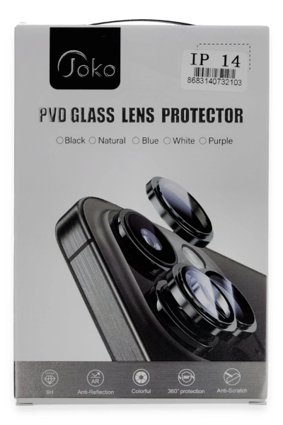 Joko iPhone 11 PVD Metal Kamera Lens - Turuncu resmi