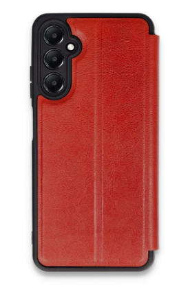 Newface Samsung Galaxy A15 4G Kılıf Flip Cover - Kırmızı resmi