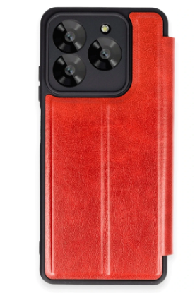 Newface General Mobile Era 50 Kılıf Flip Cover - Kırmızı resmi