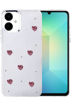 Newface Samsung Galaxy A06 Fiyonk Desenli Kapak - Desen 7 resmi