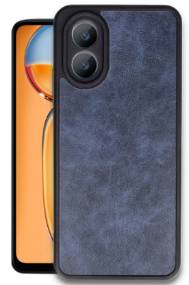 Newface Oppo A38 Kılıf Aras Deri Kapak - Lacivert resmi