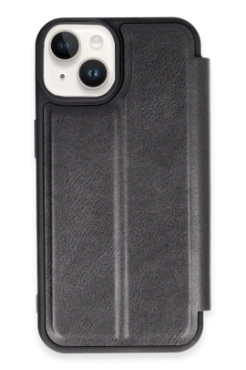 Newface iPhone 14 Kılıf Flip Cover - Siyah resmi
