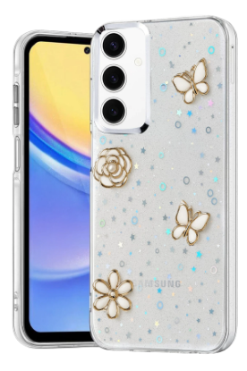 Newface Samsung Galaxy A54 5G Fiyonk Desenli Kapak - Desen 10 resmi