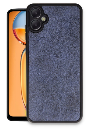 Newface Samsung Galaxy A06 Kılıf Aras Deri Kapak - Lacivert resmi