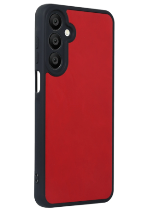 Newface Samsung Galaxy A16 5G Kılıf Aras Deri Kapak - Kırmızı resmi