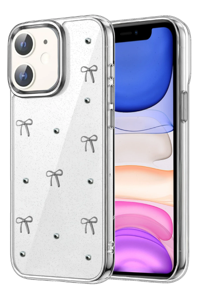 Newface Apple iPhone 12 Fiyonk Desenli Kapak - Desen 1 resmi