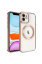 Newface iPhone 12 Kılıf Kross Magneticsafe Kapak - Rose resmi