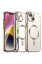 Newface iPhone 13 Kılıf Kross Magneticsafe Kapak - Gold resmi