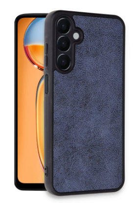 Newface Samsung Galaxy A56 Kılıf Aras Deri Kapak - Lacivert resmi