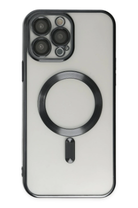 Newface iPhone 13 Pro Kılıf Kross Magneticsafe Kapak - Siyah resmi