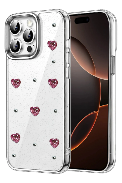 Newface Apple iPhone 15 Pro Fiyonk Desenli Kapak - Desen 7 resmi